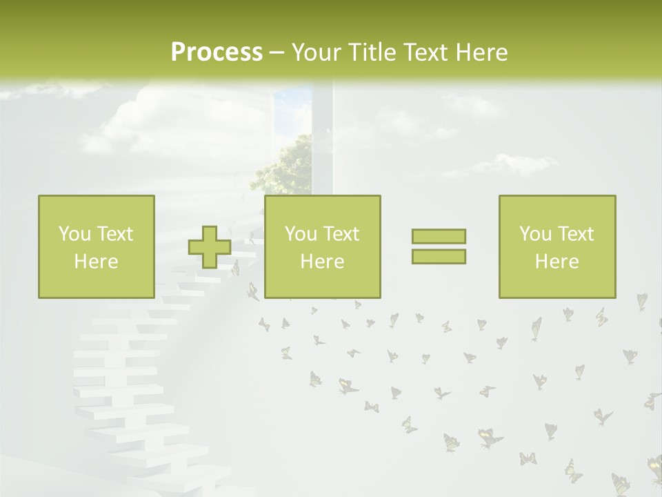 Dream Success Landscape PowerPoint Template