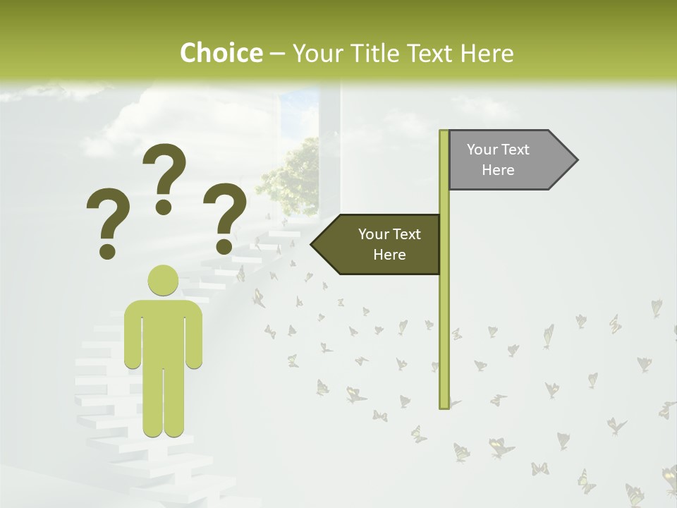 Dream Success Landscape PowerPoint Template