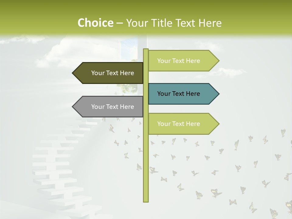 Dream Success Landscape PowerPoint Template