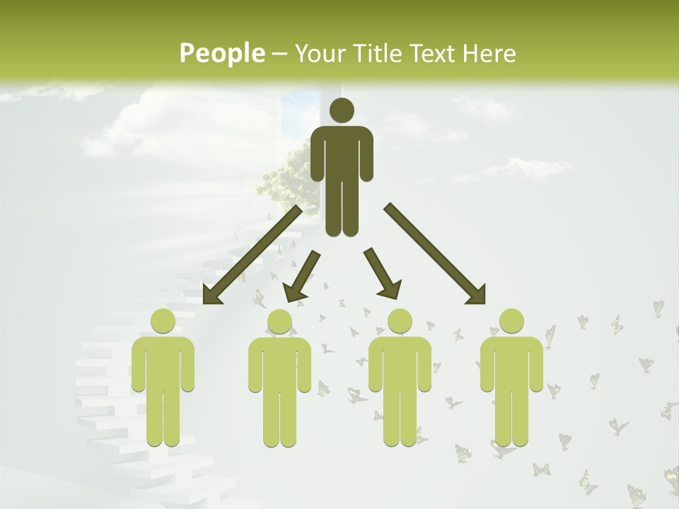 Dream Success Landscape PowerPoint Template