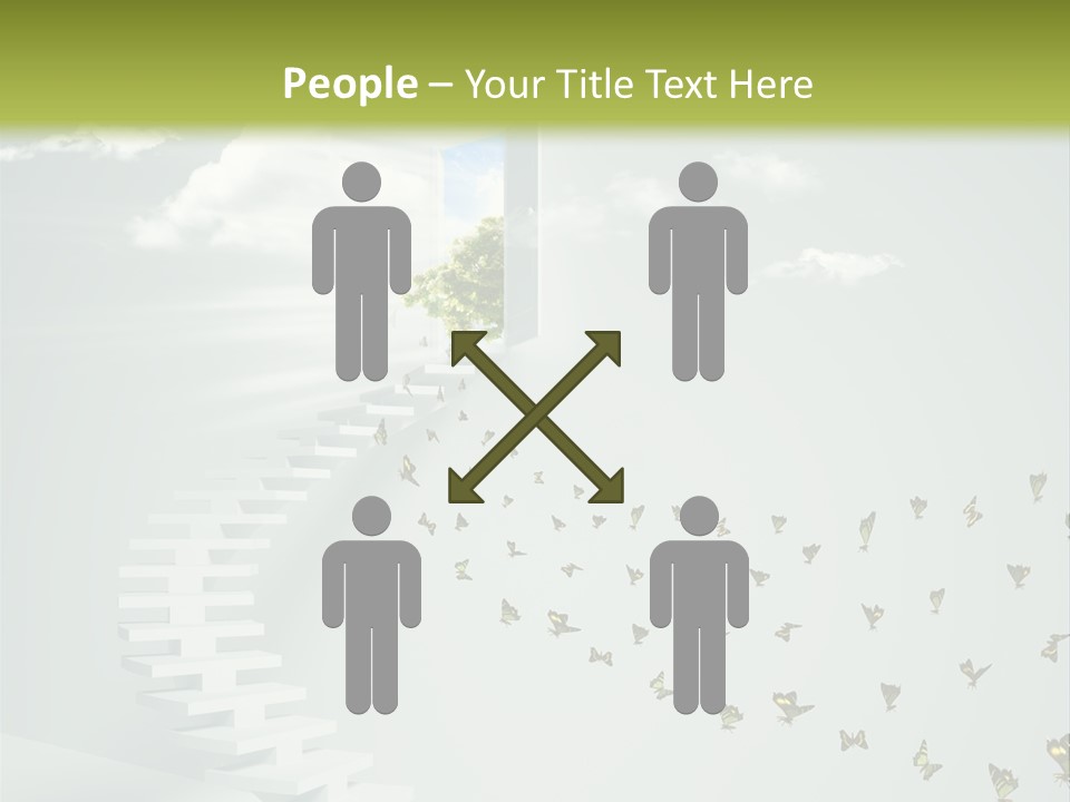 Dream Success Landscape PowerPoint Template