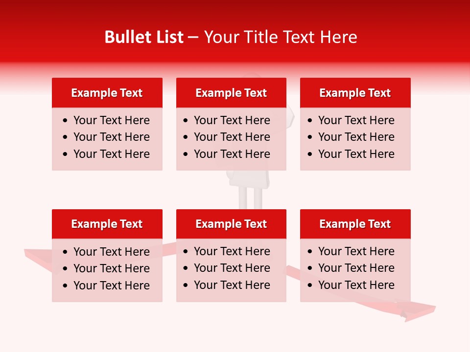 Assistance Sign Occupation PowerPoint Template