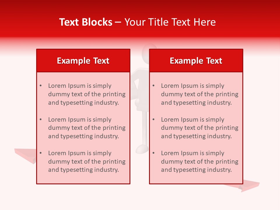 Assistance Sign Occupation PowerPoint Template