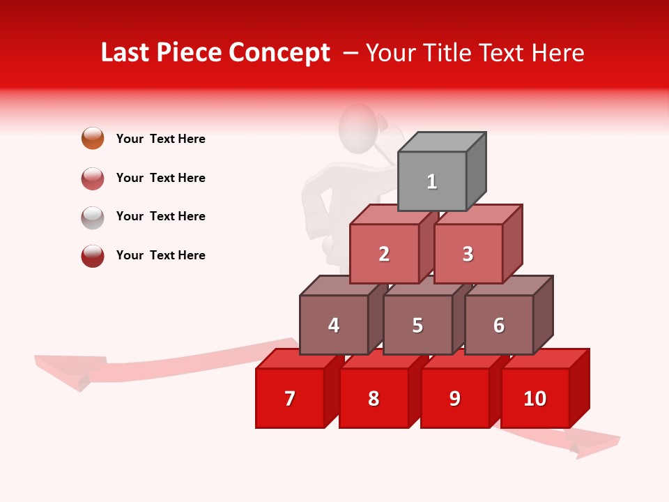 Assistance Sign Occupation PowerPoint Template