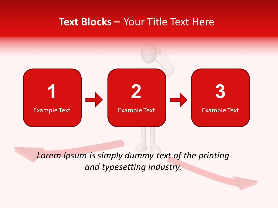 Assistance Sign Occupation PowerPoint Template