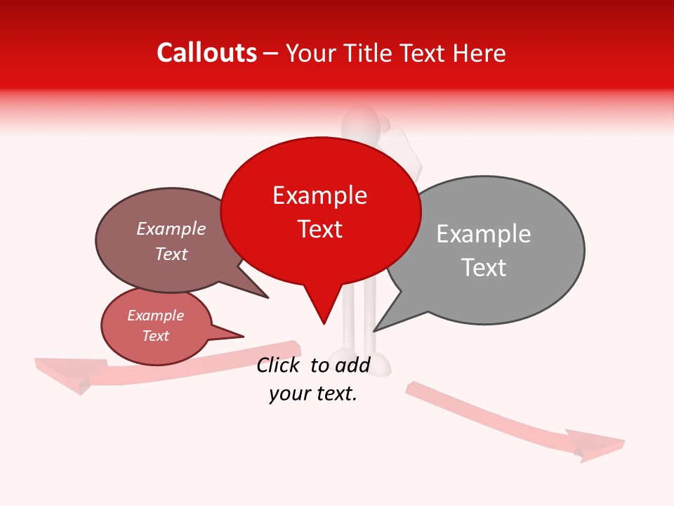 Assistance Sign Occupation PowerPoint Template