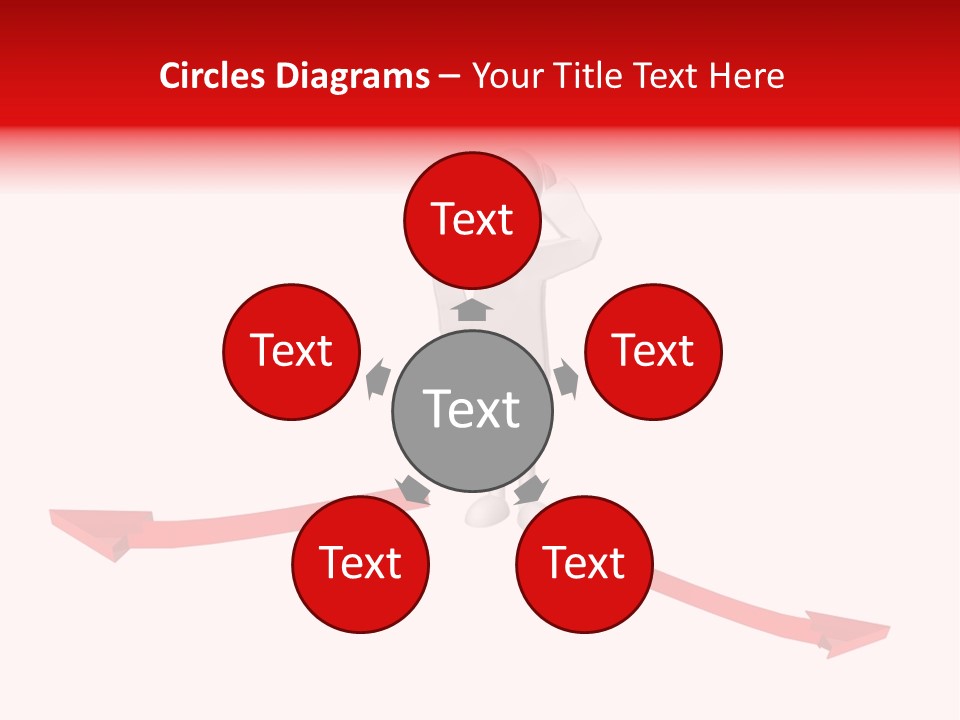 Assistance Sign Occupation PowerPoint Template