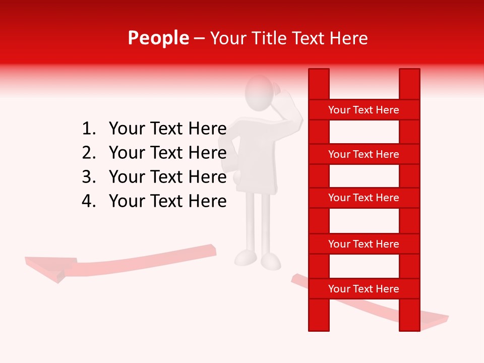 Assistance Sign Occupation PowerPoint Template