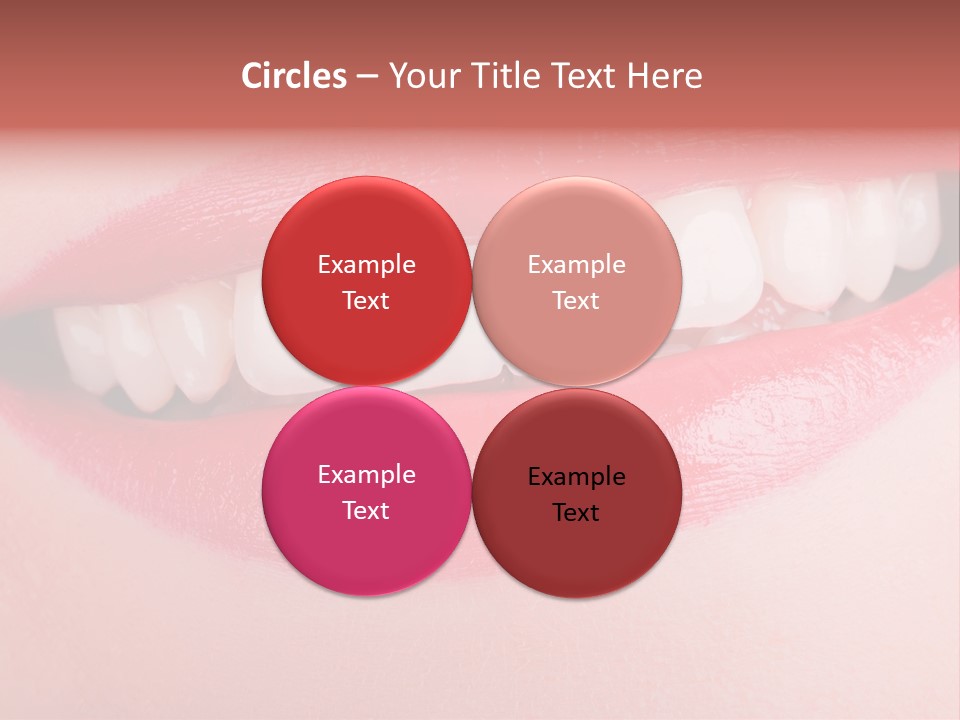 Face Skin Smile PowerPoint Template