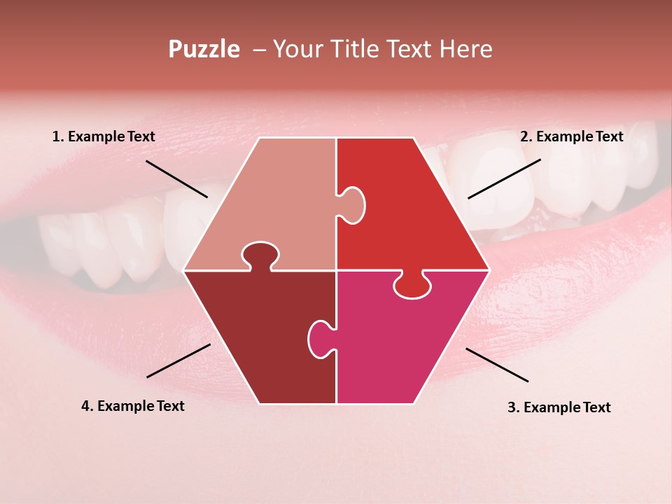 Face Skin Smile PowerPoint Template