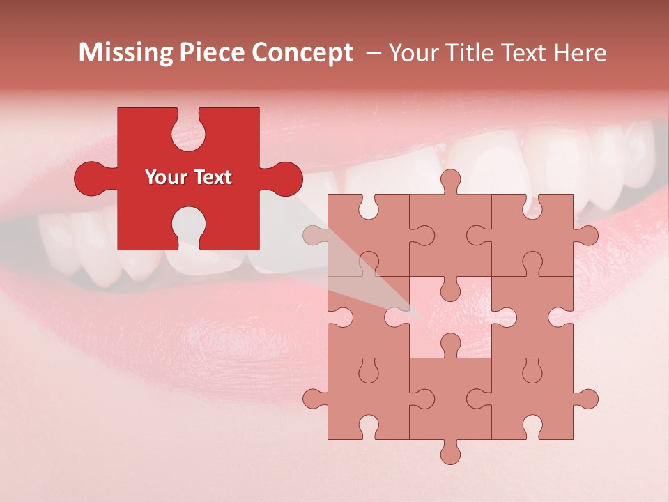 Face Skin Smile PowerPoint Template