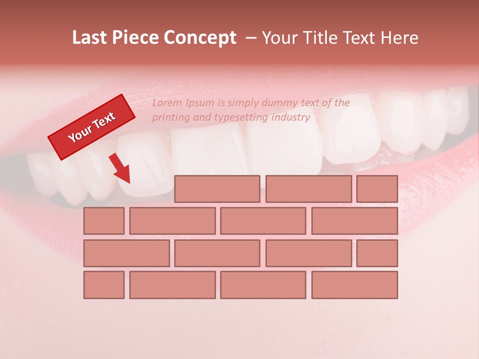 Face Skin Smile PowerPoint Template