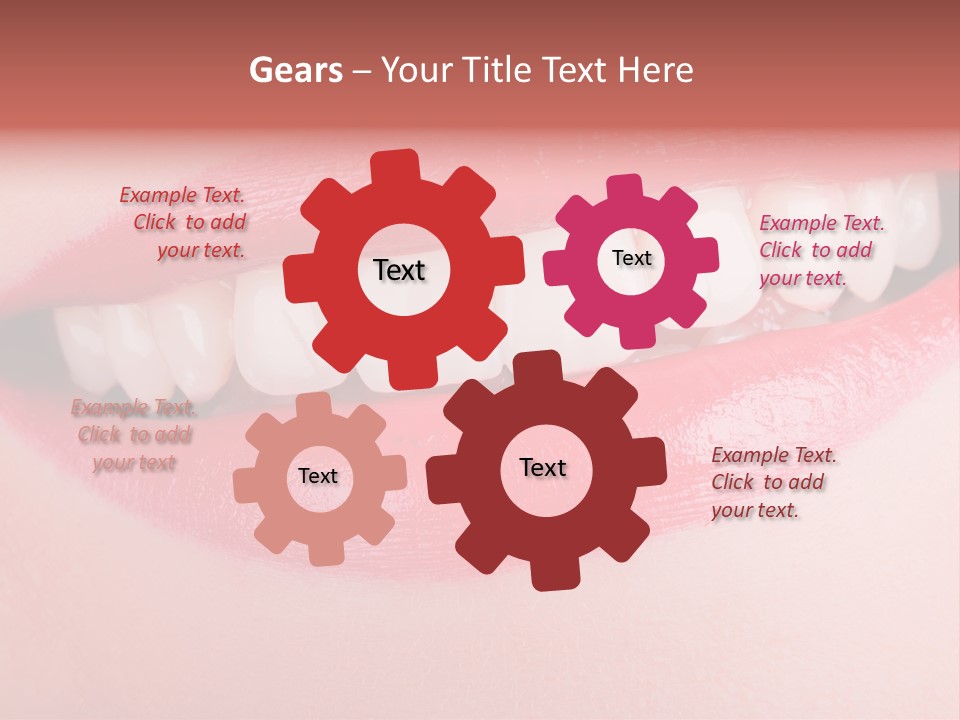 Face Skin Smile PowerPoint Template