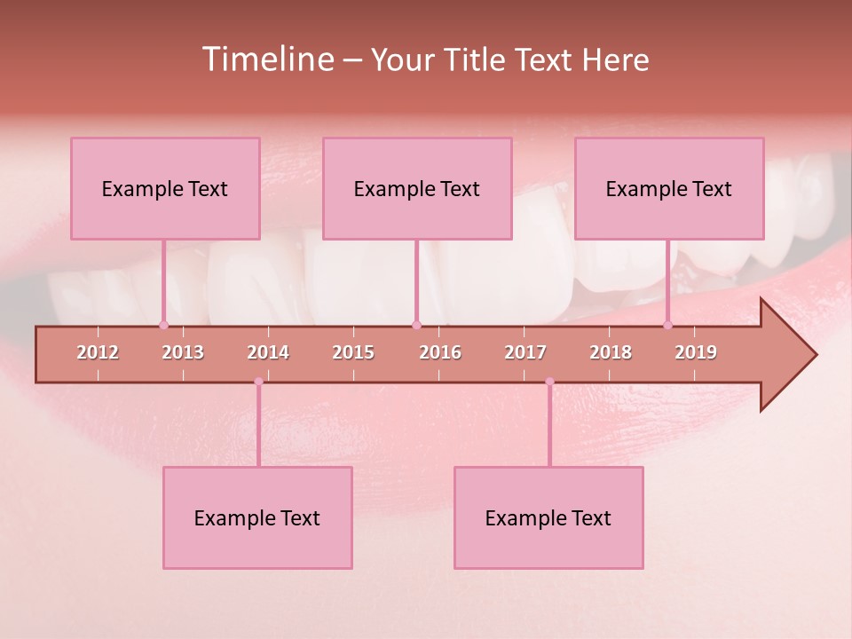 Face Skin Smile PowerPoint Template