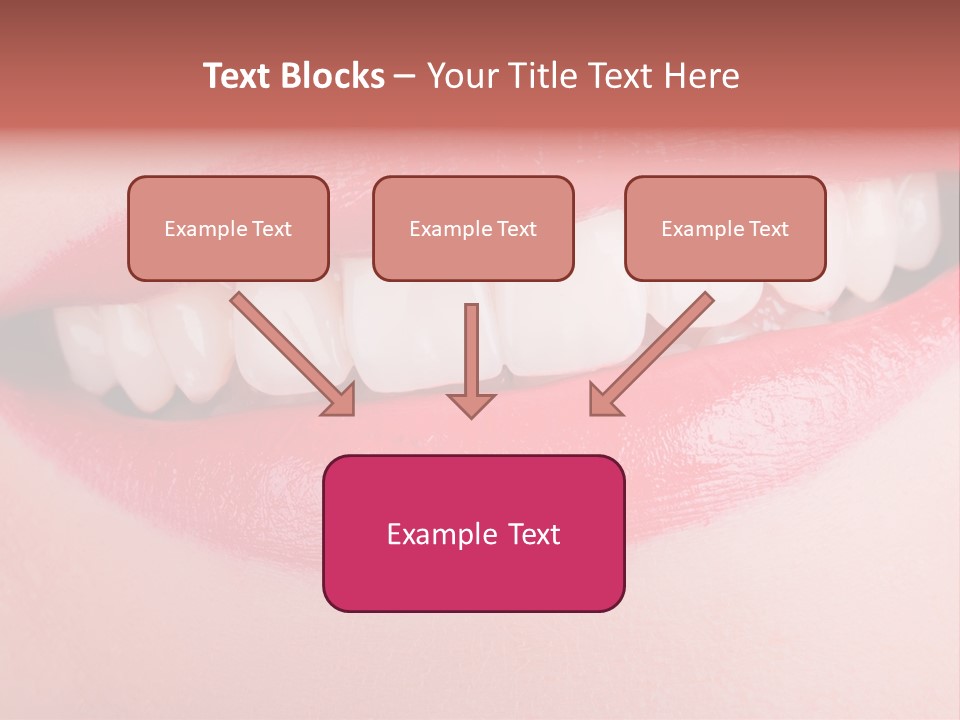 Face Skin Smile PowerPoint Template