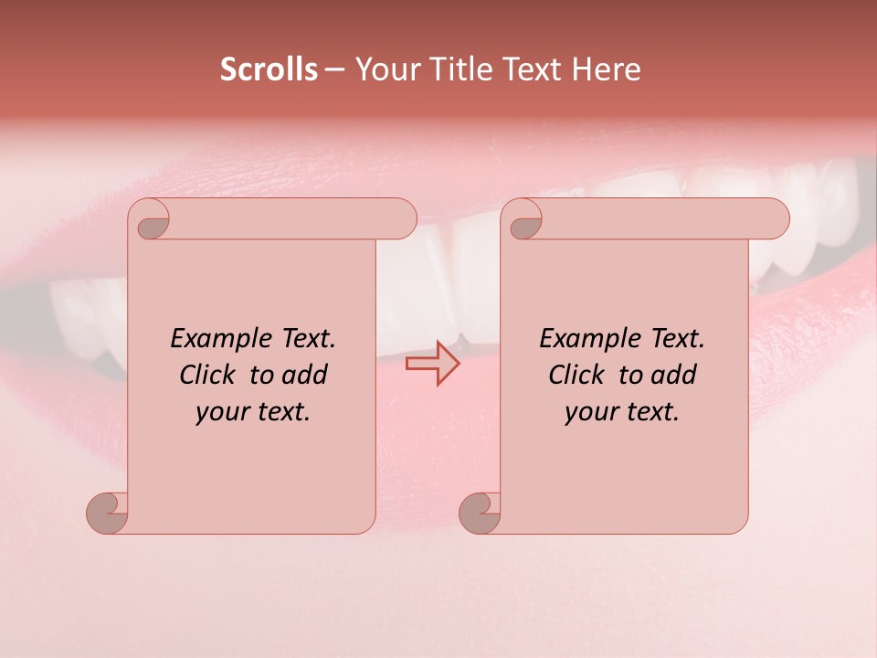 Face Skin Smile PowerPoint Template