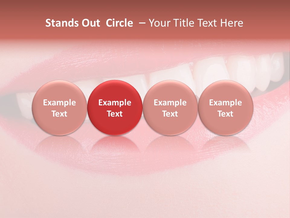 Face Skin Smile PowerPoint Template