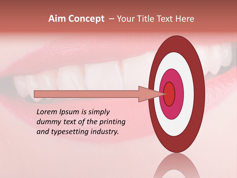 Face Skin Smile PowerPoint Template