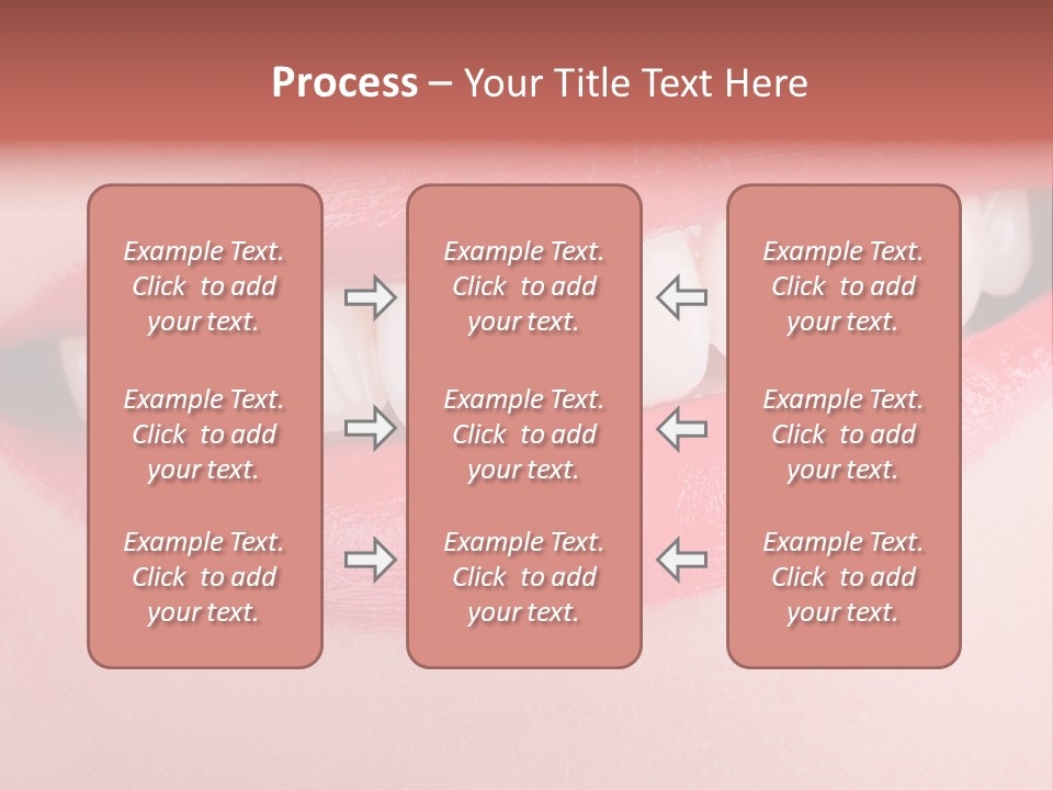 Face Skin Smile PowerPoint Template