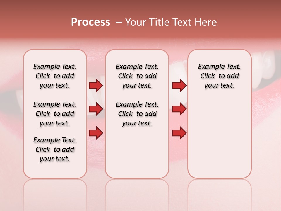 Face Skin Smile PowerPoint Template