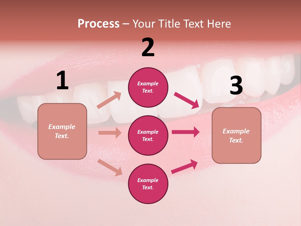 Face Skin Smile PowerPoint Template
