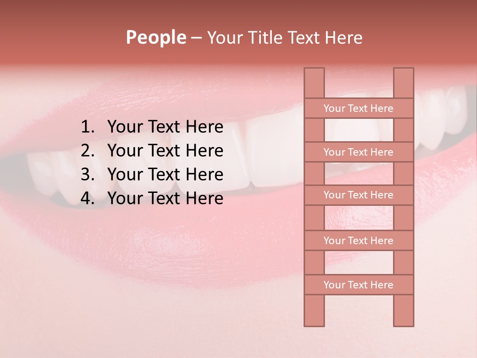 Face Skin Smile PowerPoint Template