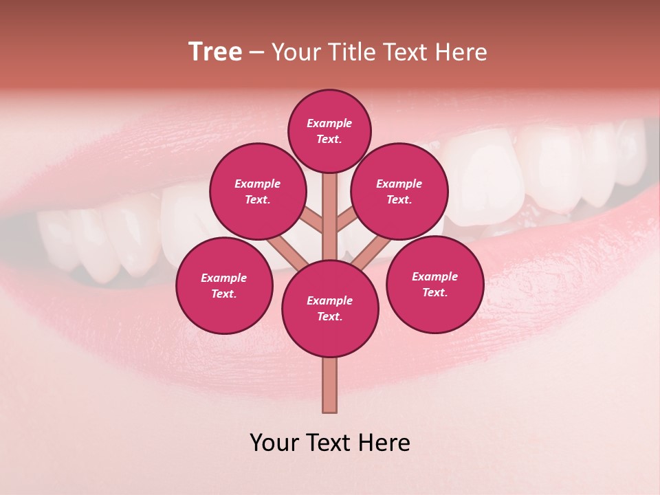 Face Skin Smile PowerPoint Template