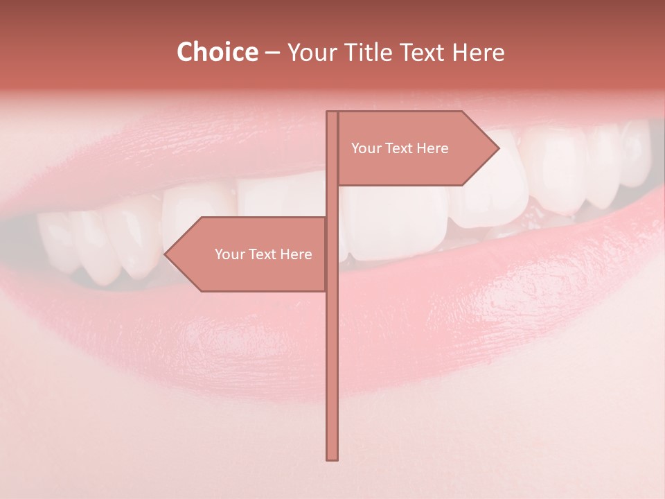 Face Skin Smile PowerPoint Template