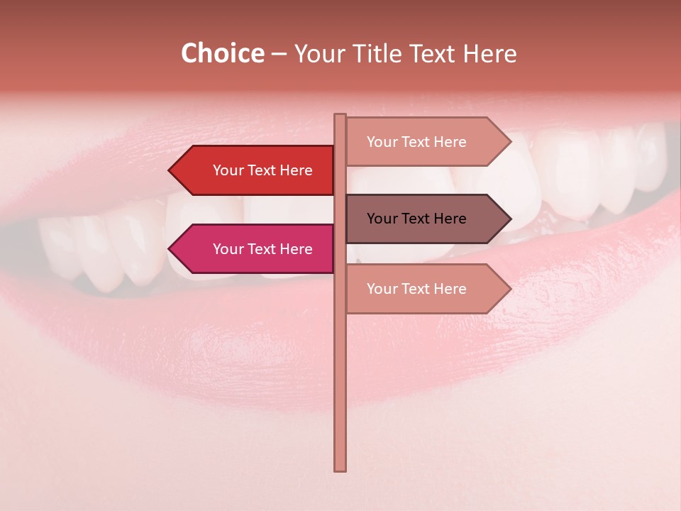 Face Skin Smile PowerPoint Template