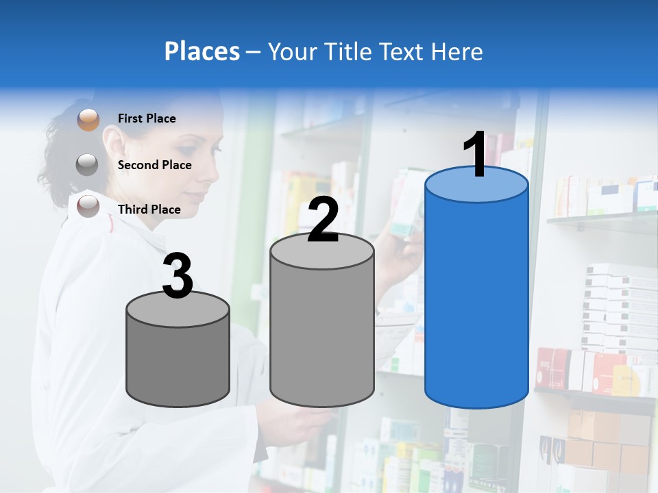 Chemist Health Warehouse PowerPoint Template