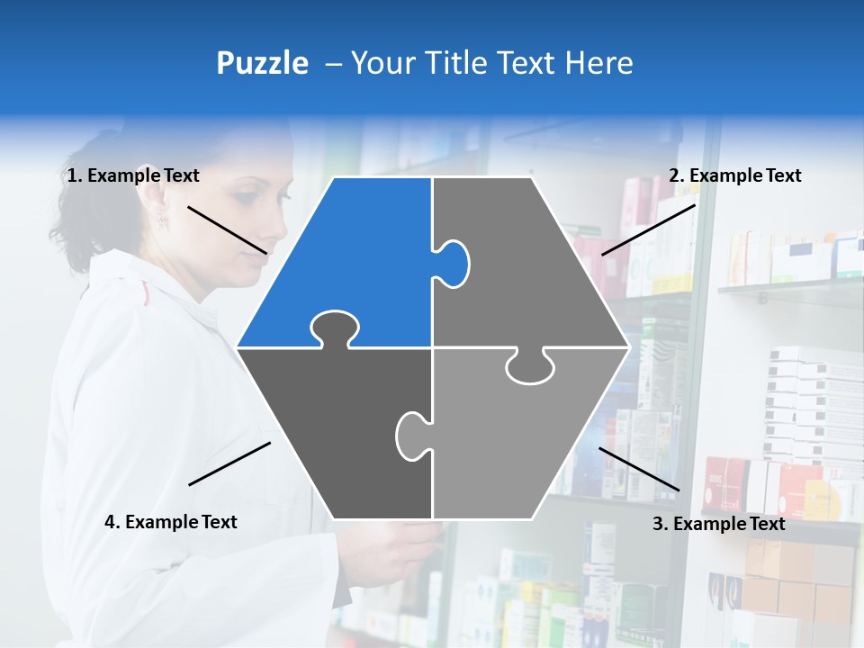 Chemist Health Warehouse PowerPoint Template