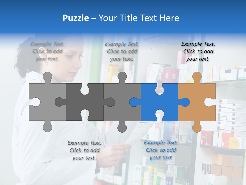 Chemist Health Warehouse PowerPoint Template
