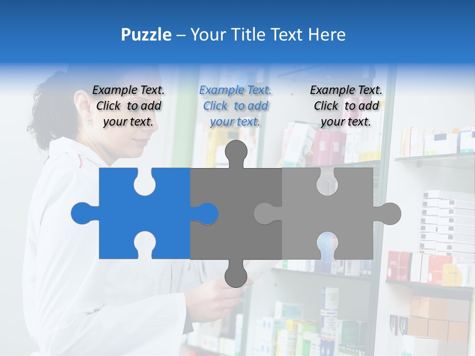 Chemist Health Warehouse PowerPoint Template