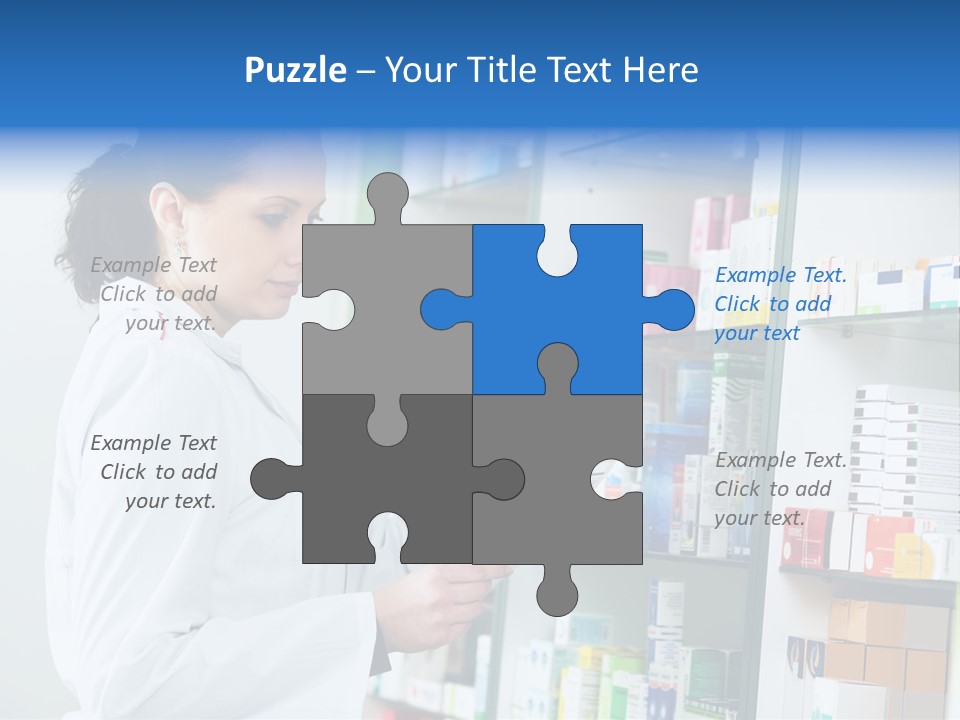 Chemist Health Warehouse PowerPoint Template