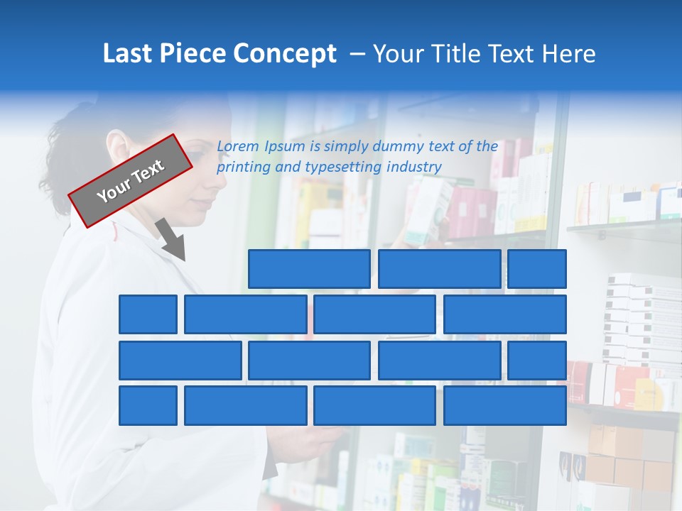 Chemist Health Warehouse PowerPoint Template