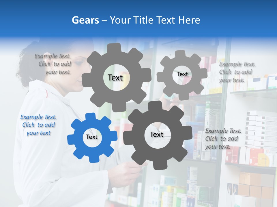 Chemist Health Warehouse PowerPoint Template