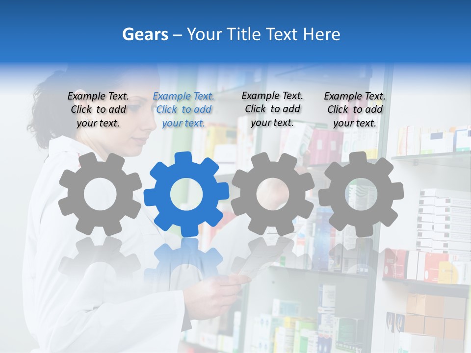 Chemist Health Warehouse PowerPoint Template