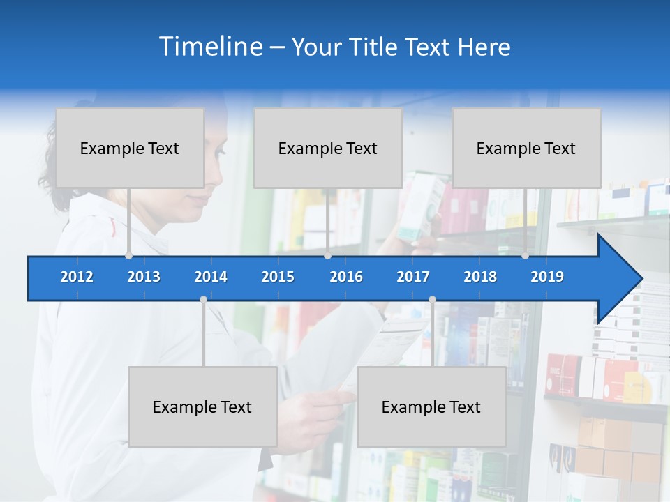 Chemist Health Warehouse PowerPoint Template