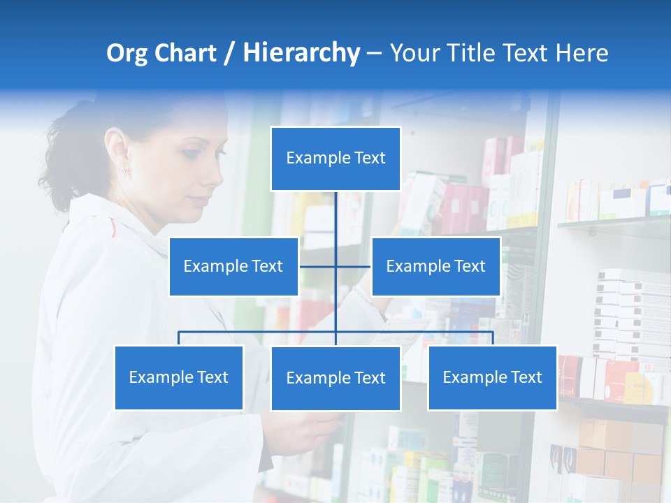 Chemist Health Warehouse PowerPoint Template
