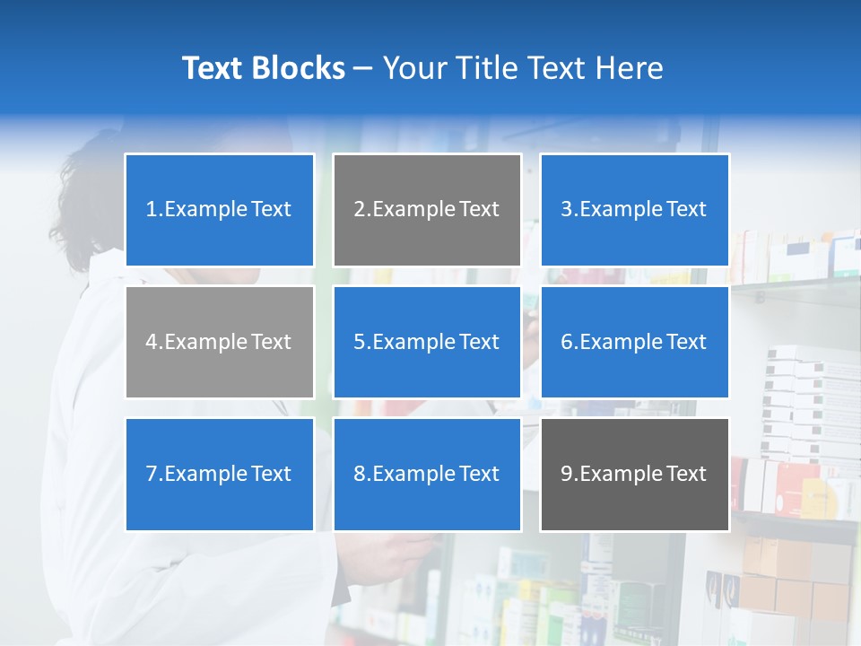Chemist Health Warehouse PowerPoint Template