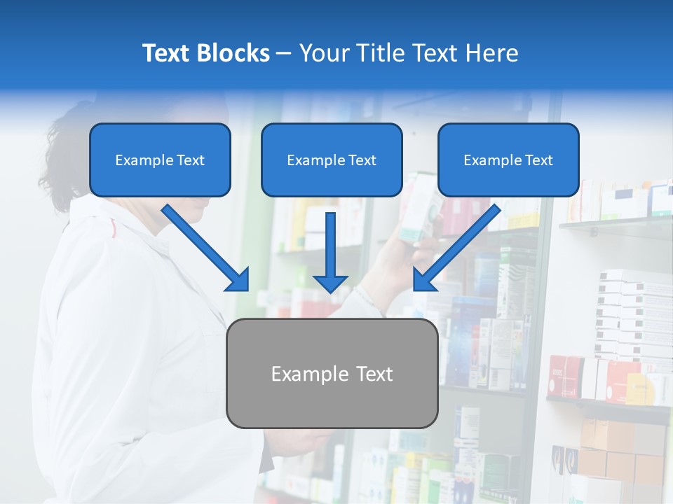 Chemist Health Warehouse PowerPoint Template
