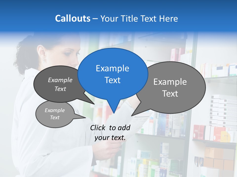 Chemist Health Warehouse PowerPoint Template
