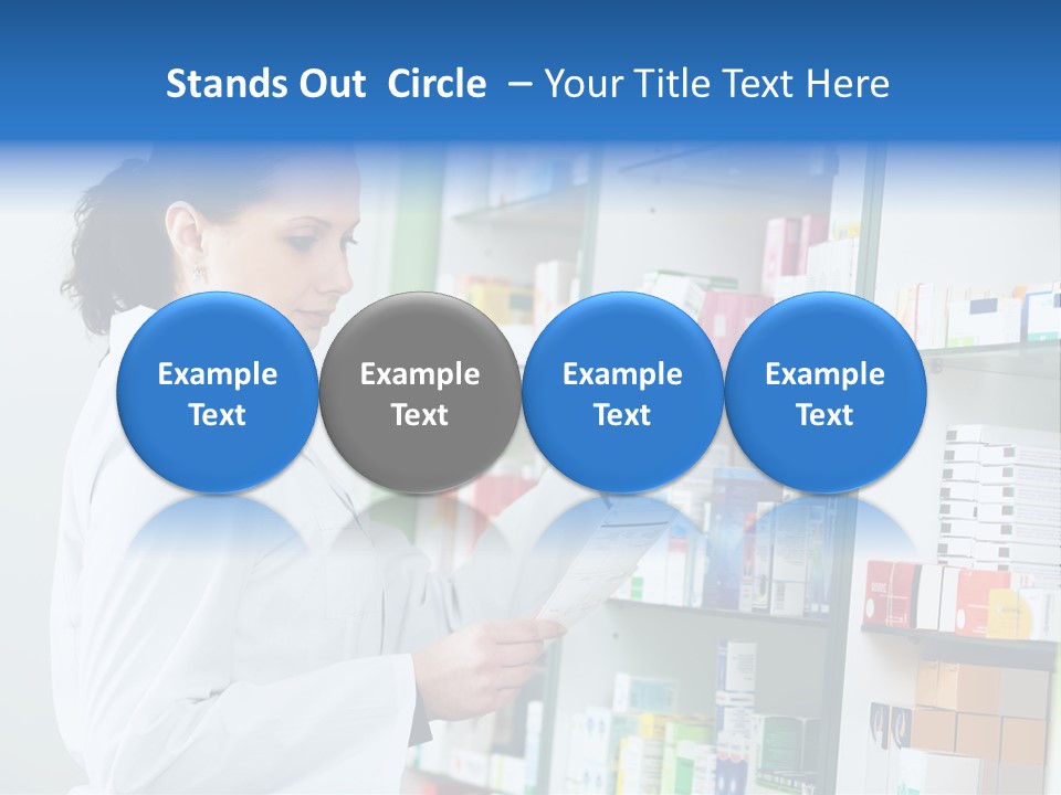 Chemist Health Warehouse PowerPoint Template