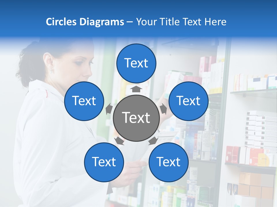 Chemist Health Warehouse PowerPoint Template