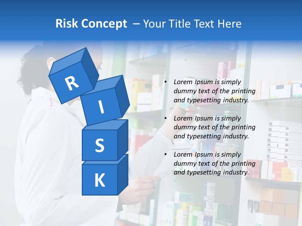 Chemist Health Warehouse PowerPoint Template