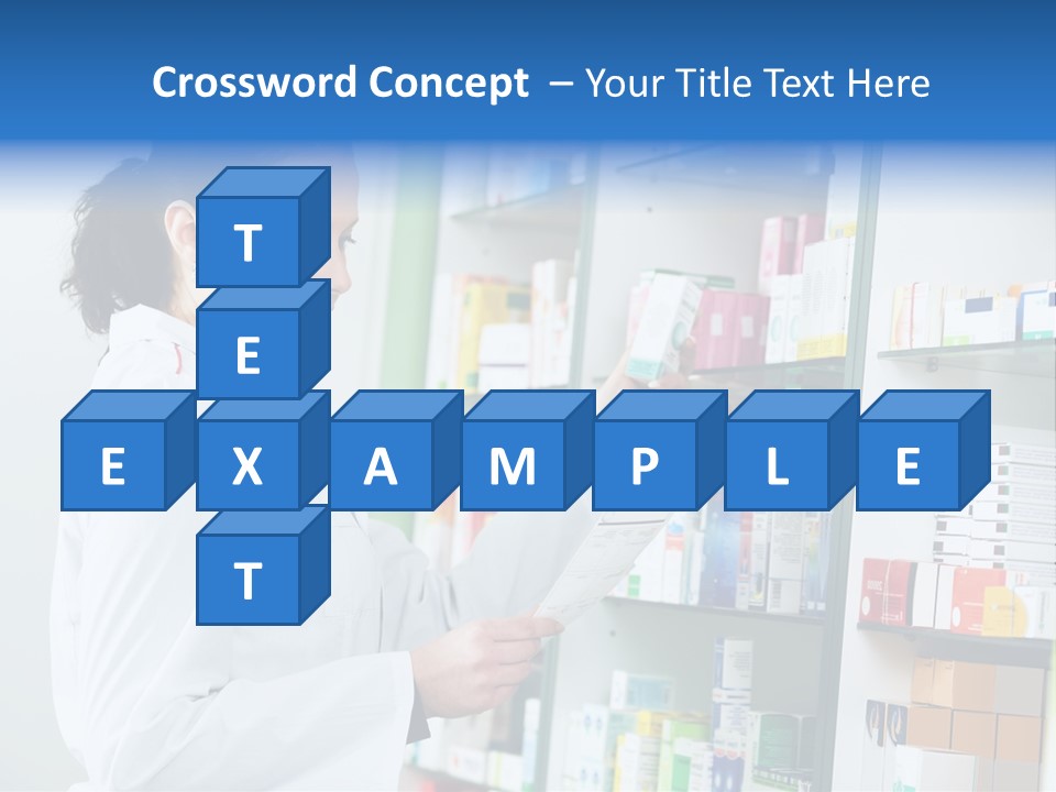 Chemist Health Warehouse PowerPoint Template