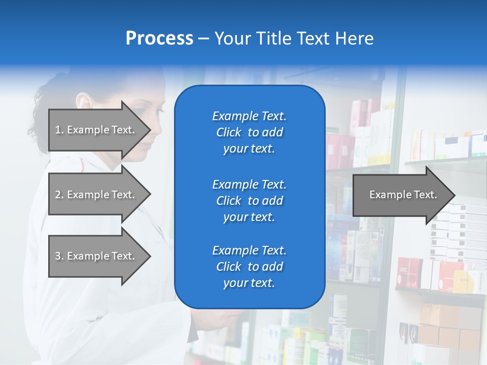 Chemist Health Warehouse PowerPoint Template