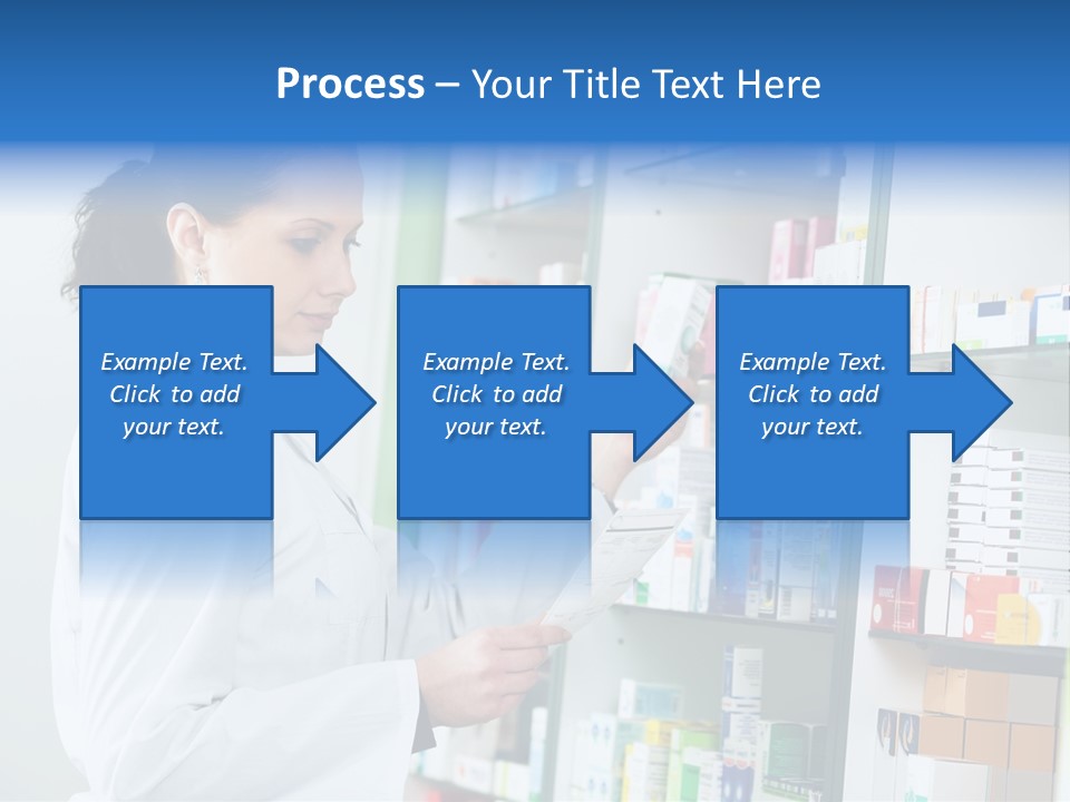 Chemist Health Warehouse PowerPoint Template