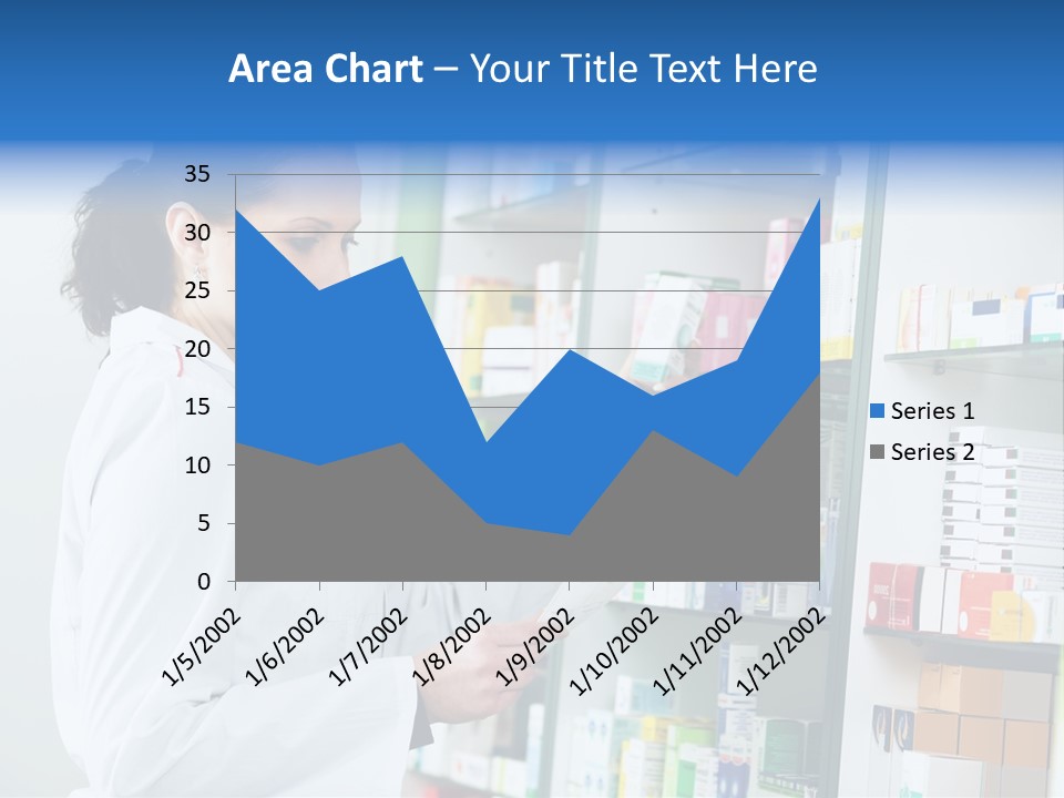 Chemist Health Warehouse PowerPoint Template