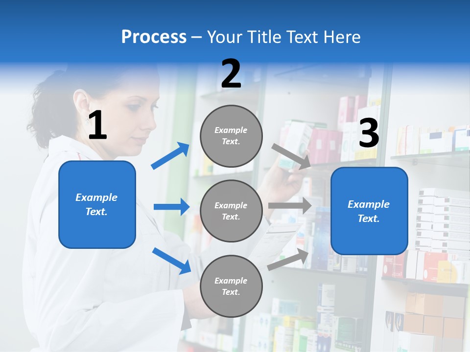 Chemist Health Warehouse PowerPoint Template
